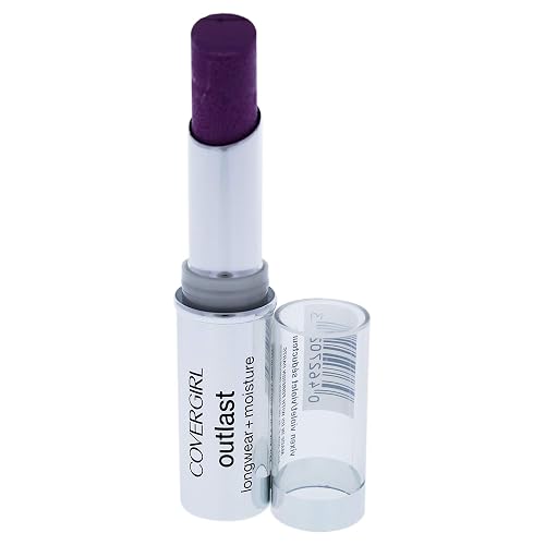COVERGIRL Outlast Longwear Lipstick Vixen Violet 940, .12 oz Beauty & Personal Care COVERGIRL