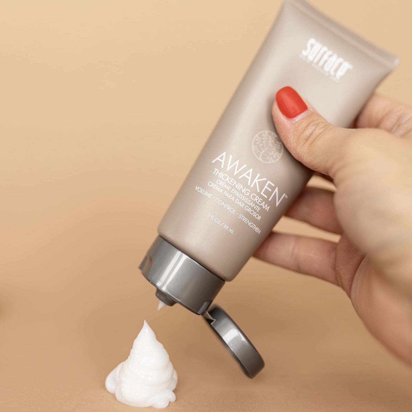 SURFACE Hair Awaken Thickening Cream: Volume, Style, Hold & Strengthen, 3oz Beauty & Personal Care SURFACE
