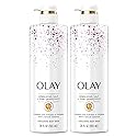 Olay Exfoliating & Revitalizing Body Wash with Himalayan Salt, Pink Grapefruit, and Vitamin B3, 17.9 fl oz (pack of 2) Beauty & Personal Care Olay
