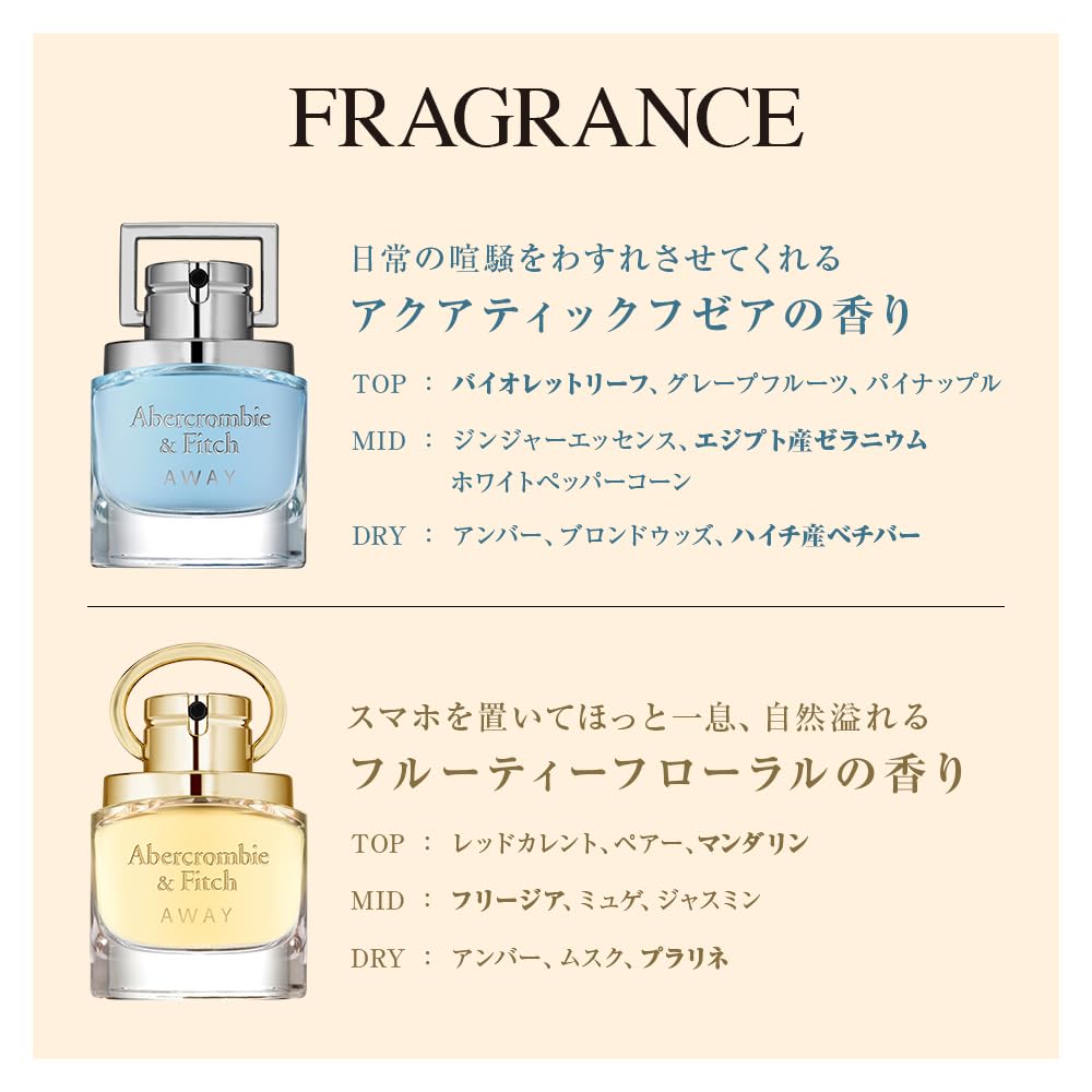 Abercrombie & Fitch Away for Her Eau De Toilette 30ml Beauty & Personal Care Abercrombie & Fitch