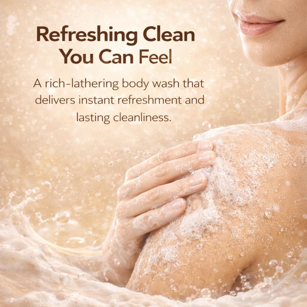 Zest Body Wash - Enriched with Wild Cocoa Butter and Shea - Hydrating Body Soap - Suitable for All Skin Types - Cocoa Butter and Shea - 20 oz Beauty & Personal Care Zest