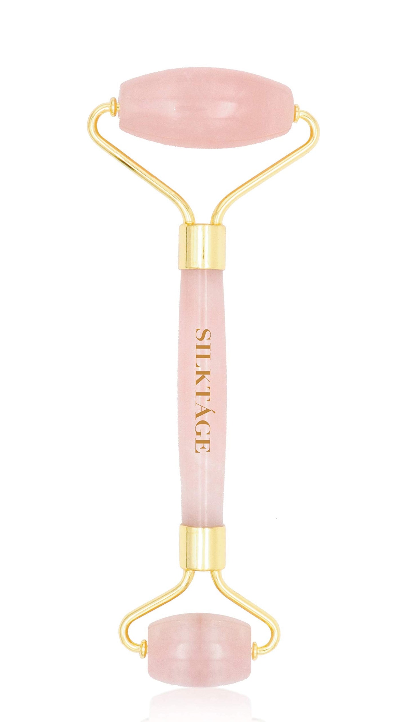 SILKTA?GE ROSE QUARTZ FACIAL ROLLER Beauty & Personal Care SILKTA?GE