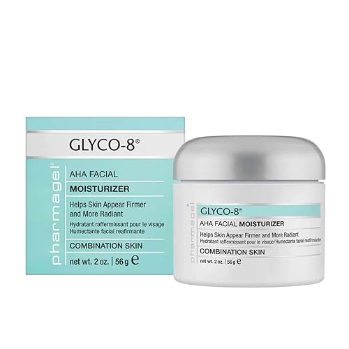 Pharmagel Glyco-8 Facial Firming Moisturizer for Combination Skin | Deeply Hydrating Daily Facial Moisturizer for Fine Lines and Wrinkles - 2 oz. Beauty & Personal Care Pharmagel