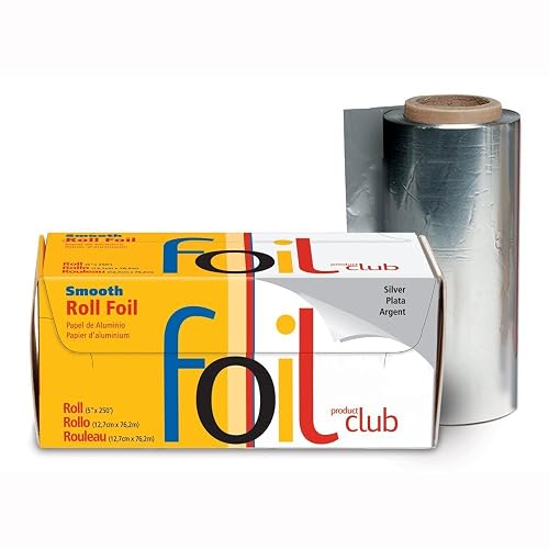 Product Club Product club smooth foil roll, silver, 5x250 inch Beauty & Personal Care Product Club