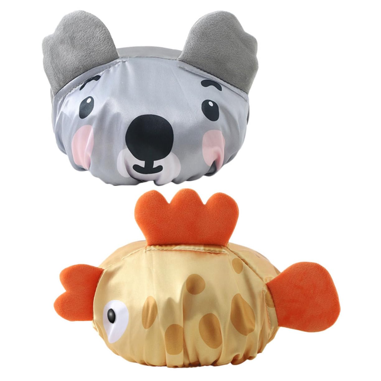 Cute Shower Caps 2pcs Cartoon Shower Cap Hats for Adults Bathing s Animal Hat Cute Ear Covers for Braids Toddler Ear s for Beauty and Personal Care Alasum