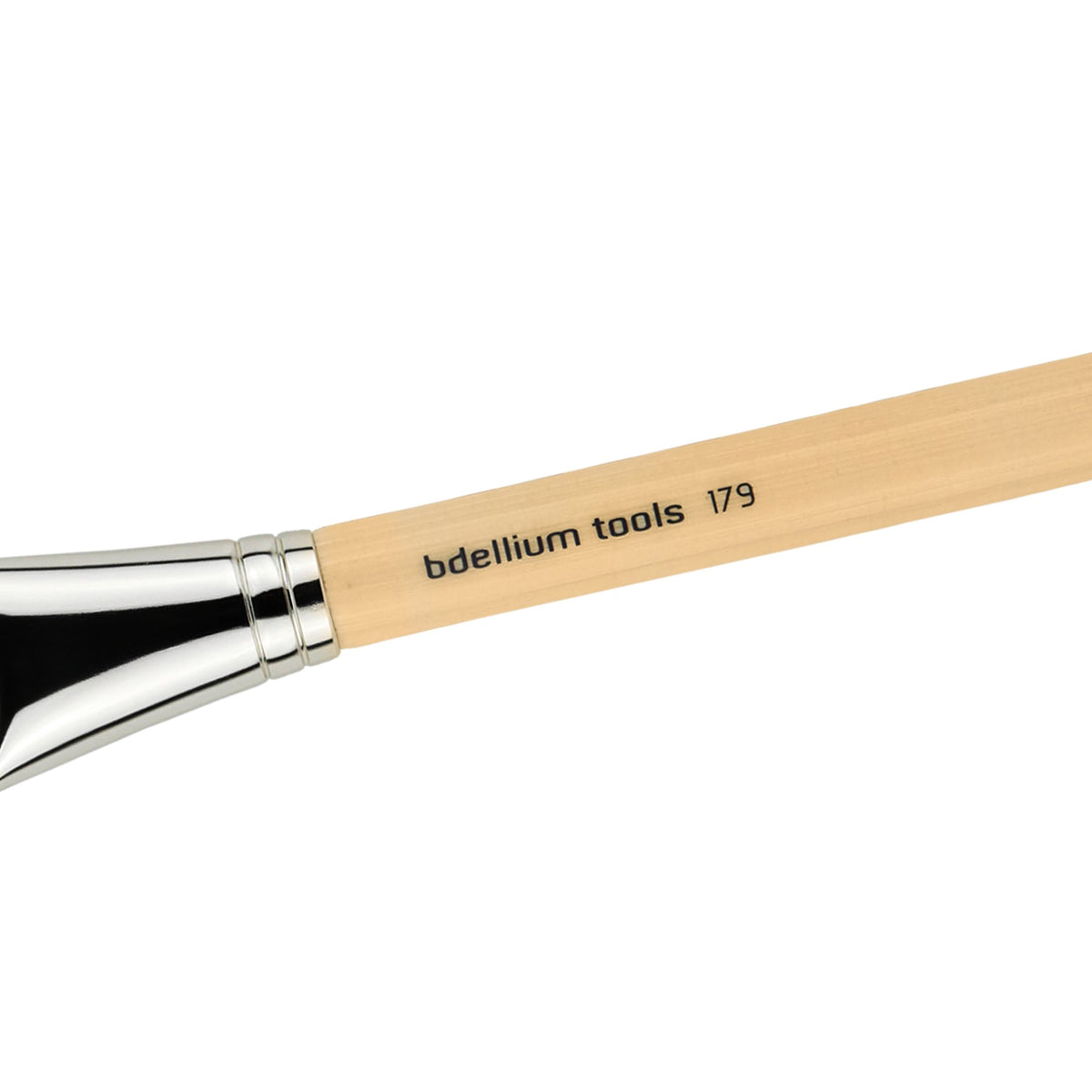 Bdellium Tools Professional Makeup Brush - Special FX Series 179 Muscle - With Soft Synthetic Fibers, For Painting Multiple Lines in Unison (Bamboo