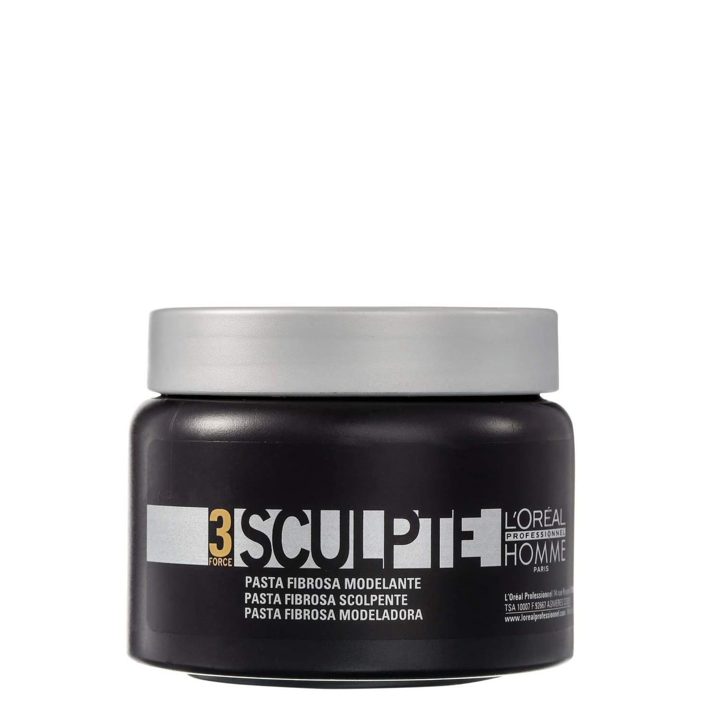 L'Oréal Professionnel Paris Men’s Sculpting Paste - Provides Light and Flexible Hold, Shiny Finish, For All Hair Types Beauty & Personal Care L'Oréal Professionnel Paris