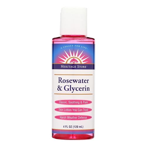 Heritage Products Rosewater and Glycerin - 4 Fl Oz Beauty & Personal Care HERITAGE STORE