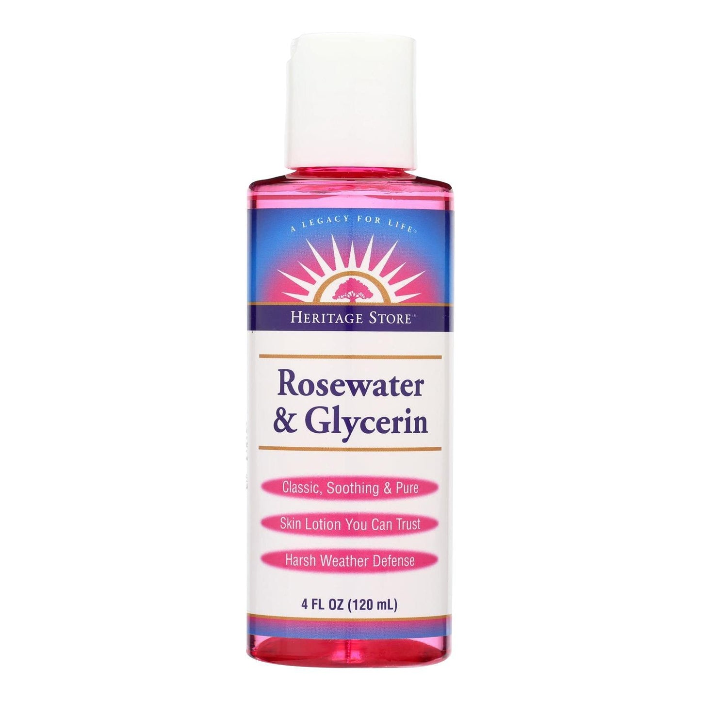 Heritage Products Rosewater and Glycerin - 4 Fl Oz Beauty & Personal Care HERITAGE STORE