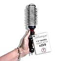 Cricket Technique Thermal Hair Brush #350 1.5” for Curling, and Styling - Heat-Retaining Barrel with Anti-Static Tourmaline Bristles, Round Thermal Beauty & Personal Care CRICKET