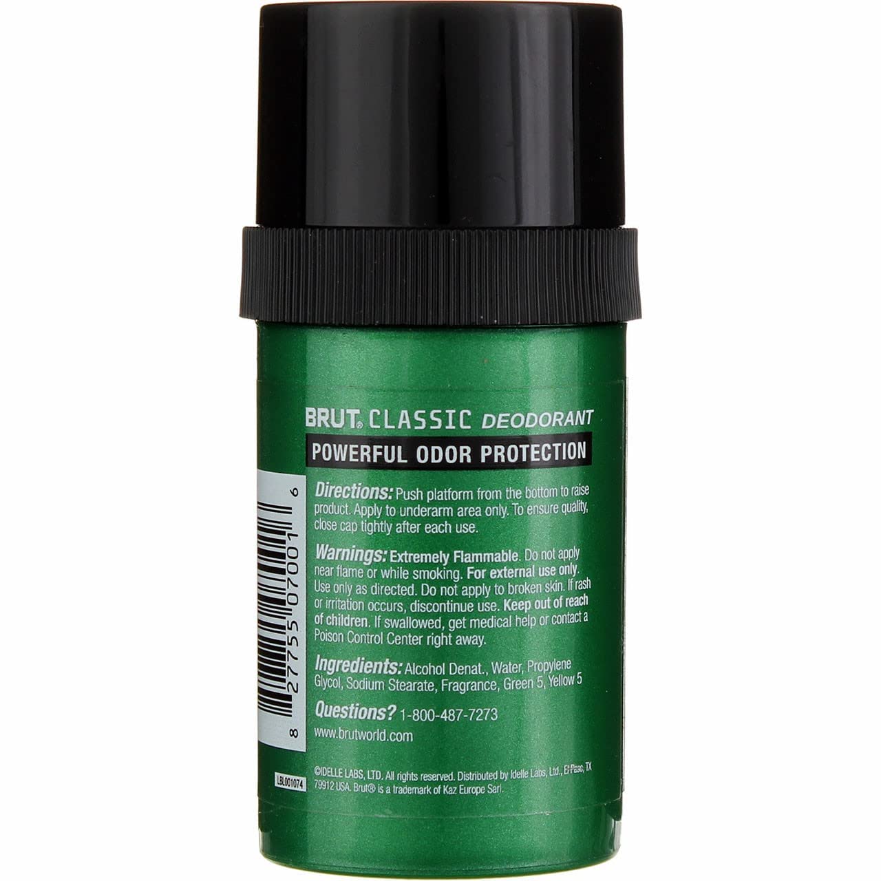 Brut Deodorant 2.25 Ounce Round Solid Classic (66ml) (6 Pack) Beauty and Personal Care Brut