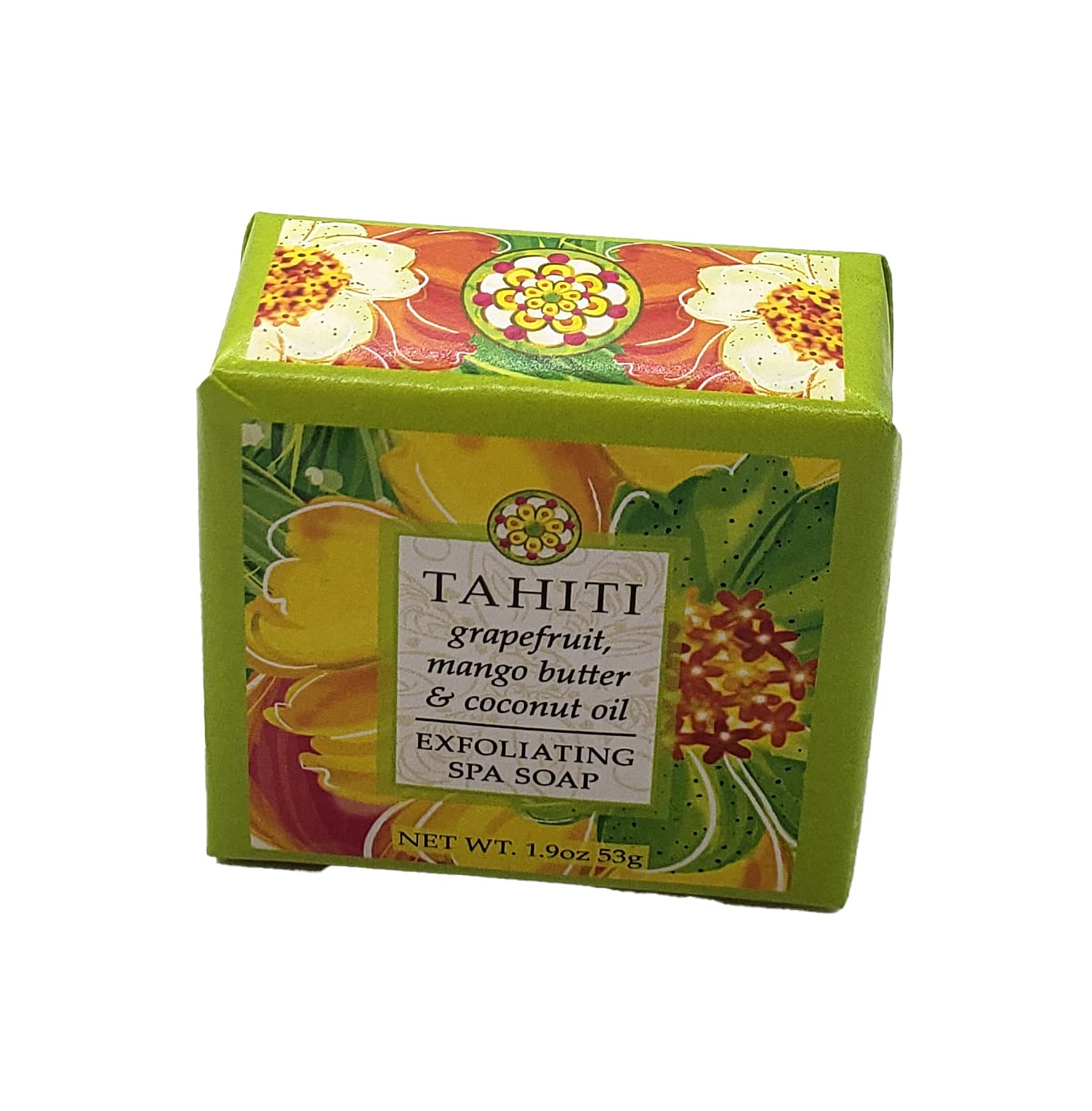 Greenwich Bay Trading Company Destination Collection Bundle: Tahiti - 2oz Mini Wrapped Soap Block + 2oz Mini Shea Butter Lotion Beauty & Personal Care Greenwich Bay Trading Company