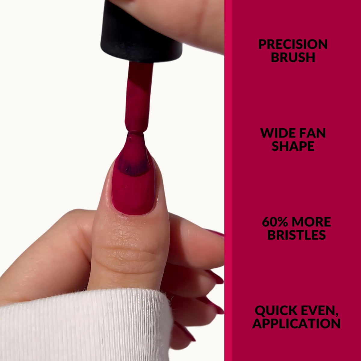 CAKE Nail Polish Non-Toxic for Women, Fingernail Repair for Damaged Nails, Natural Polish, Concealer, Quick Dry, Long Lasting (Under The Affluence)