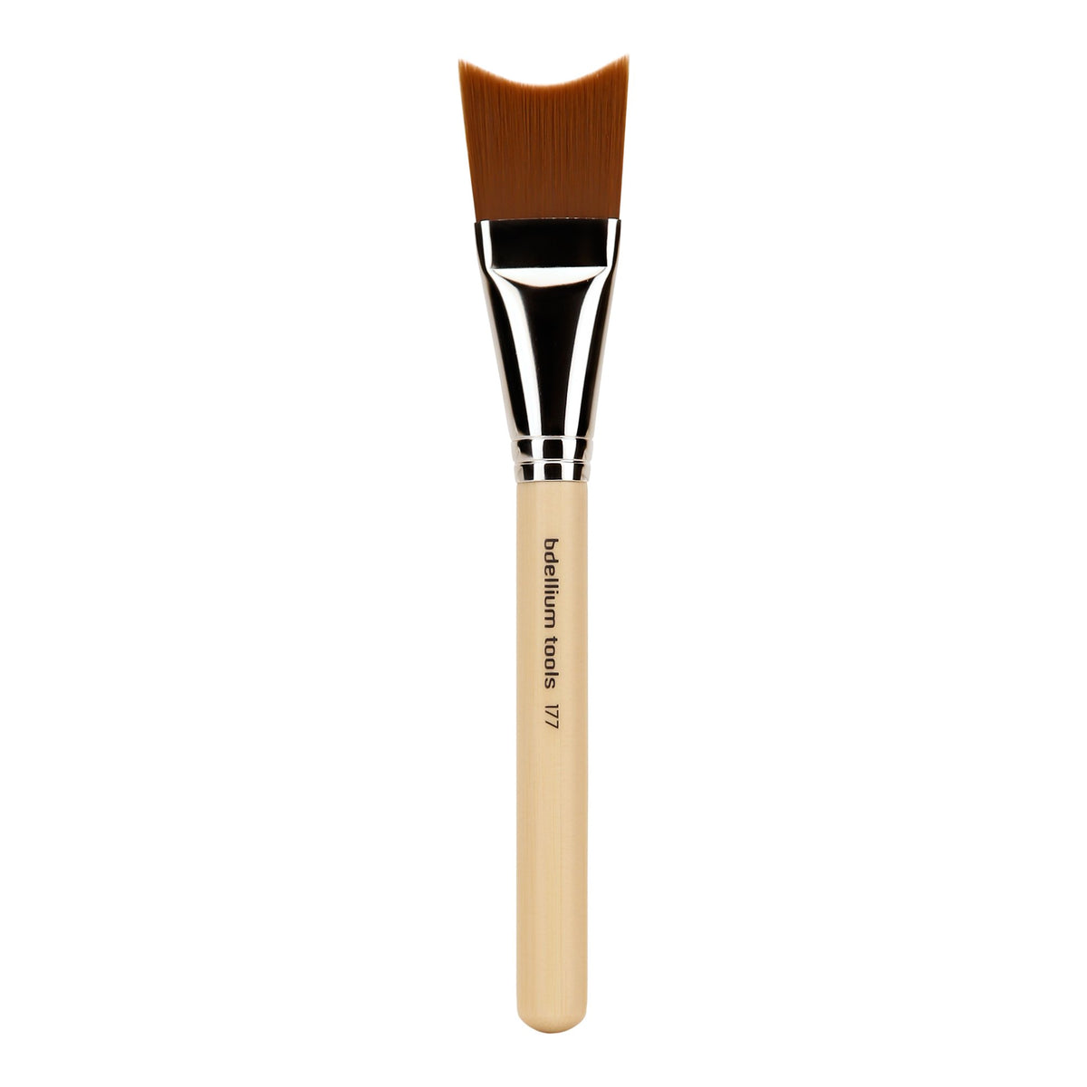 Bdellium Tools Professional Makeup Brush - Special FX Series 177 Inverted Streak - With Soft Synthetic Fibers, For Natural Curvatures of the Body
