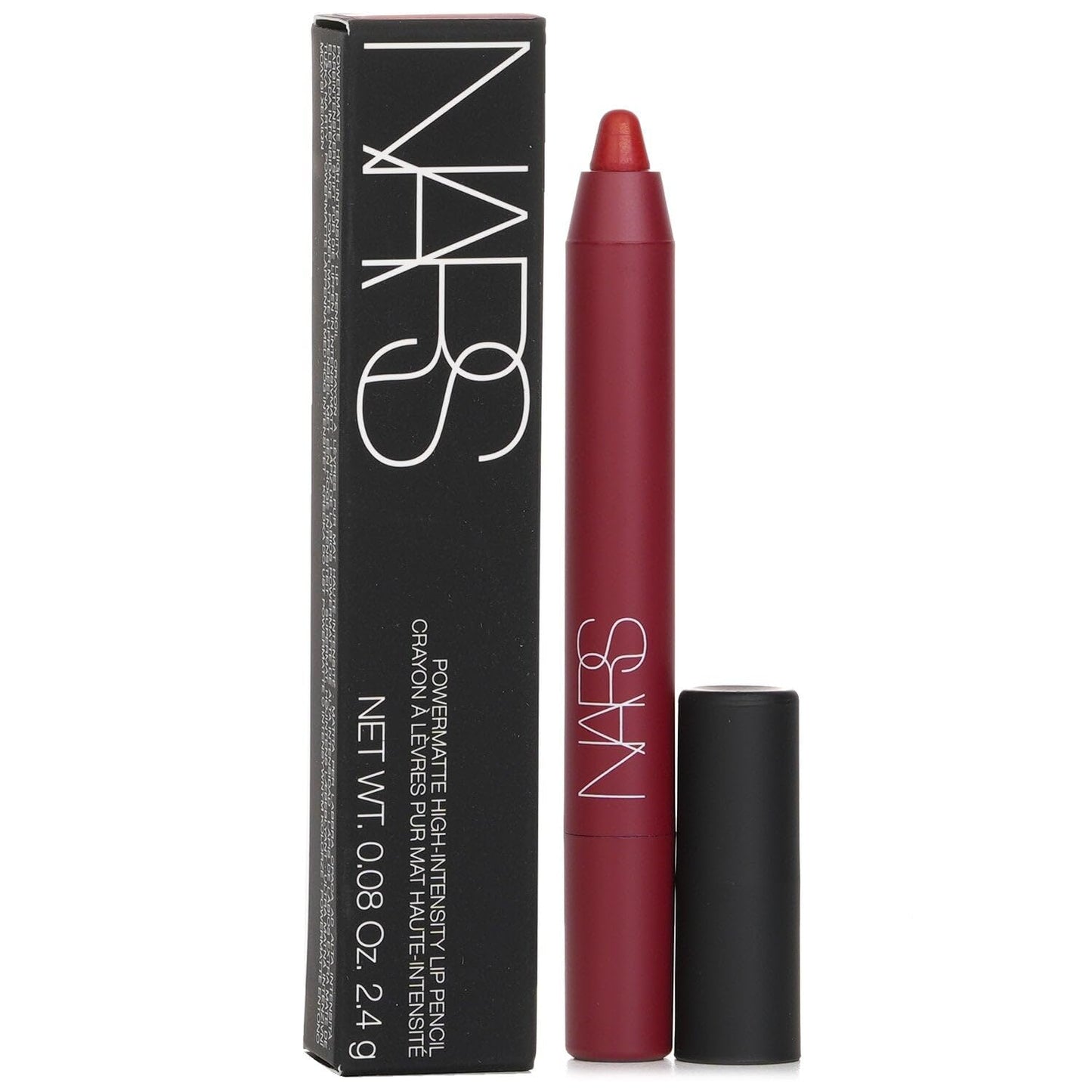 NARS Powermatte High Intensity Lip Pencil - .08 oz / 2.4 g (Cruella (scarlet red)), 0.08 Ounce (Pack of 1) Beauty & Personal Care NARS