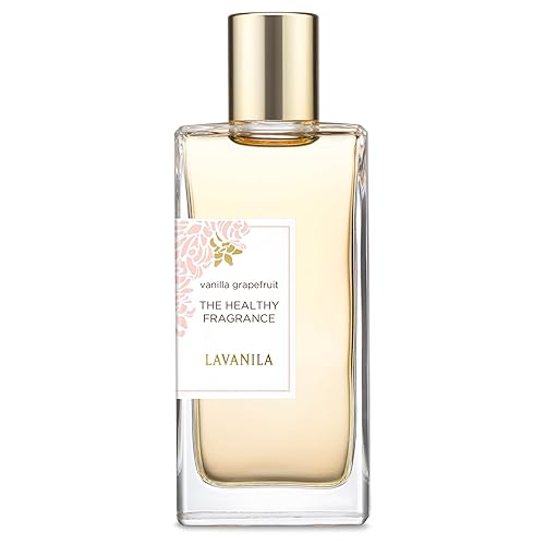 Lavanila Vanilla Grapefruit Perfume for Women, 1.7 Fl Oz - Citrus, Warm Cedarwood & Soft Vanilla Fragrance, Clean and Natural Eau de Parfum Made Beauty & Personal Care Lavanila