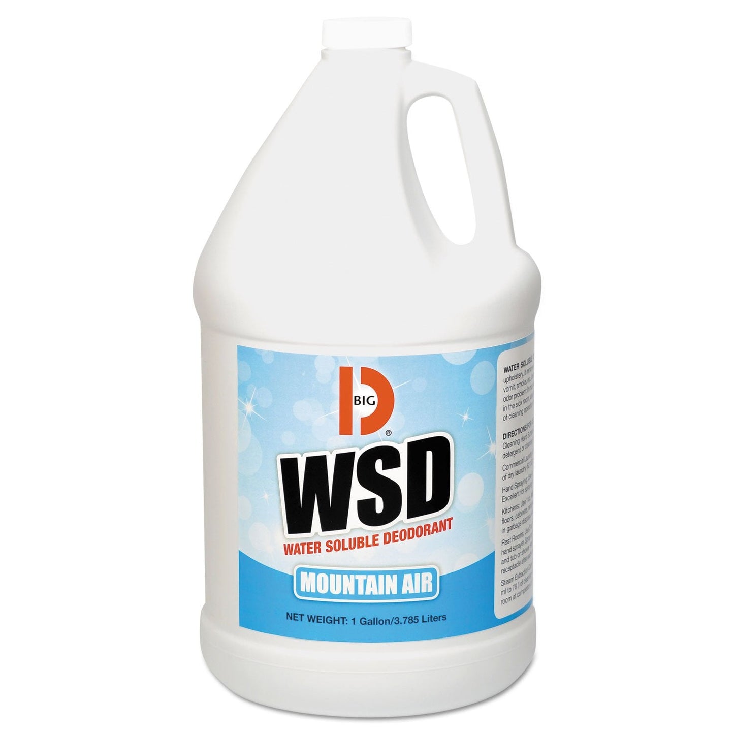 Big D 1358 Water-Soluble Deodorant Mountain Air 1gal 4/Carton Beauty and Personal Care Big D