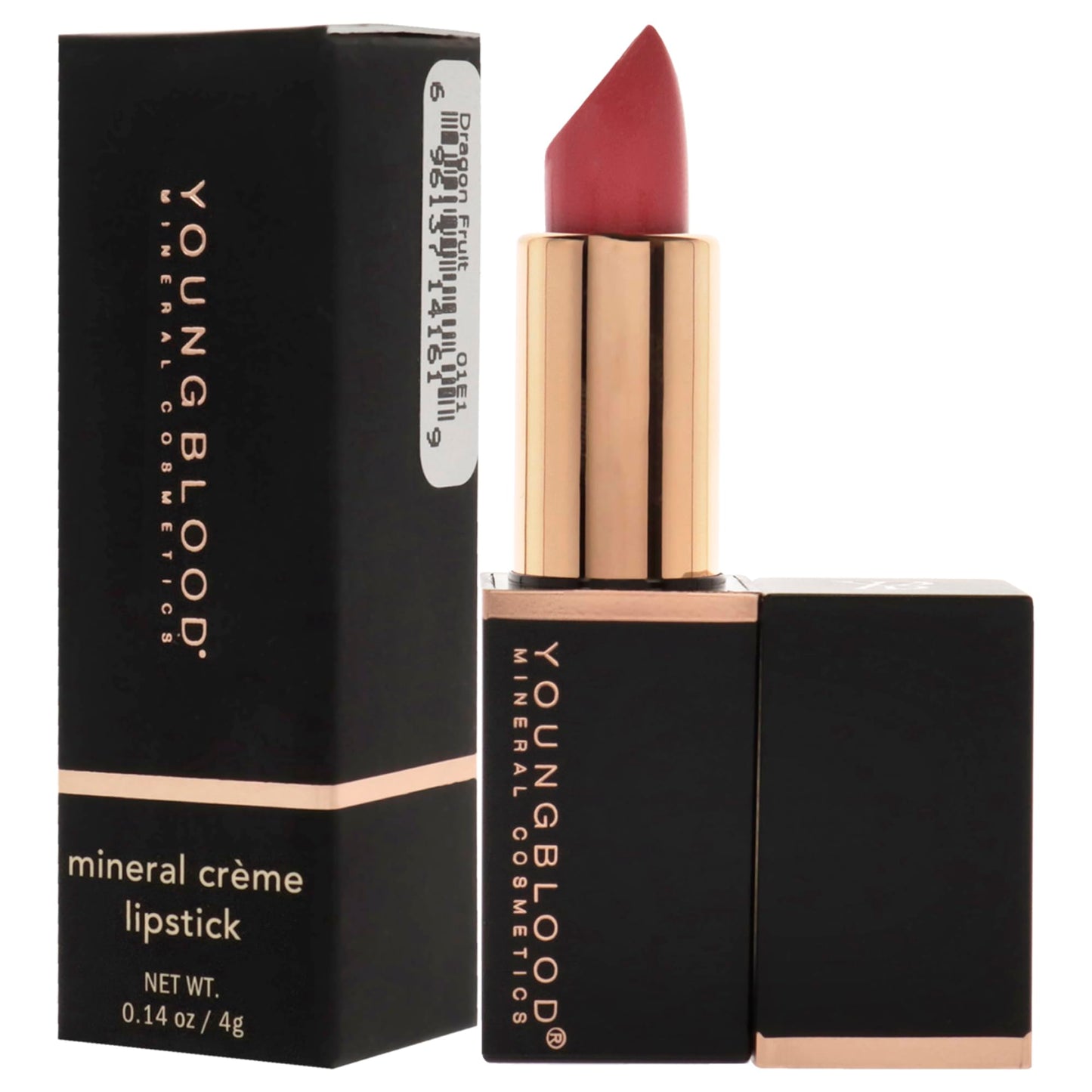 Youngblood Mineral Creme Lipstick - Dragon Fruit for Women - 0.14 oz Lipstick Beauty & Personal Care Youngblood