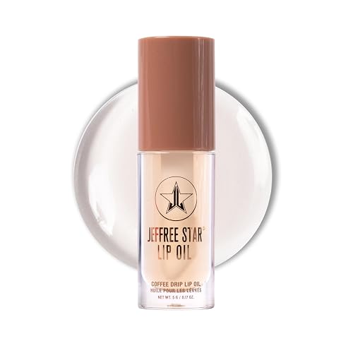Jeffree Star Cosmetics Lip Oils, 0.17 oz, Moisturizing, Vegan, 5 Colors (Coffee Drip) Beauty & Personal Care Jeffree Star