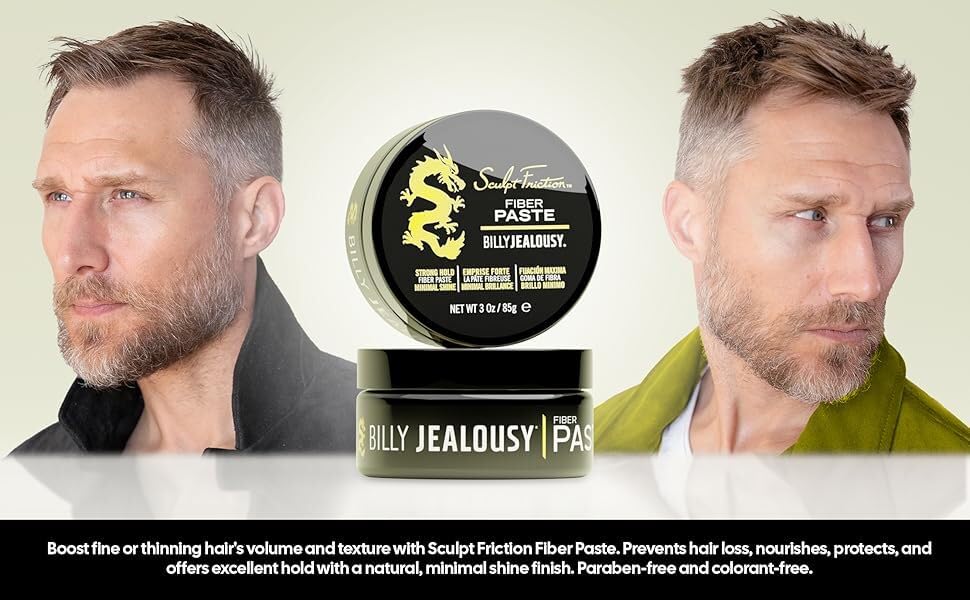 Billy Jealousy Sculpt Friction Fiber Paste, 3 oz Beauty & Personal Care Billy Jealousy