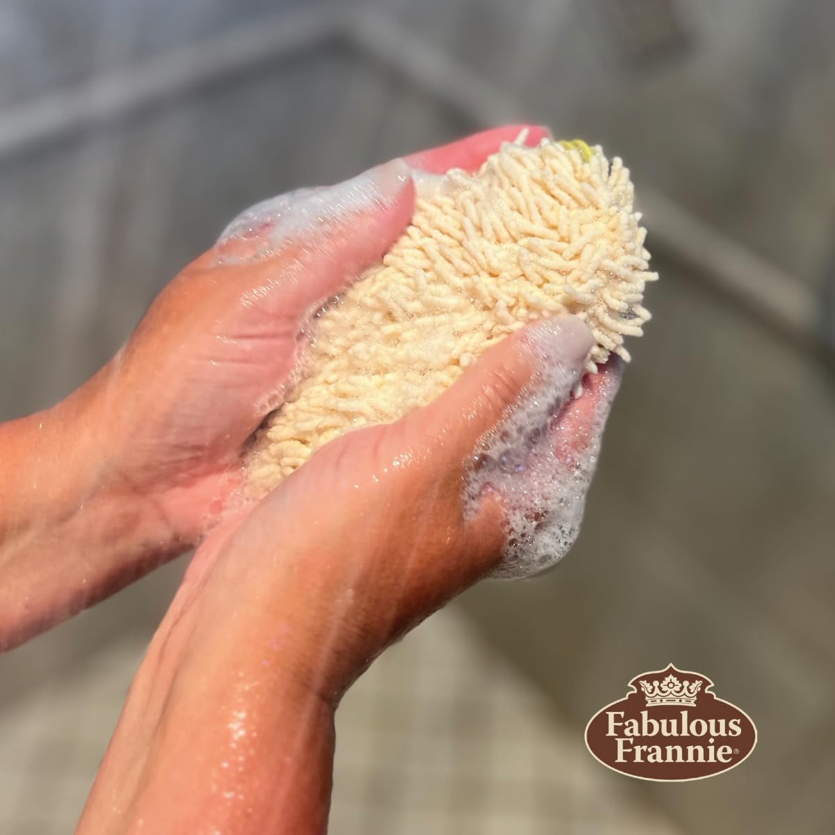 Fabulous Frannie Patchouli Essential Oil Herbal Soap Sponge on Rope made with Pure Essential Oils All Natural Cold Process Herbal Soap 2 Ounce Beauty & Personal Care Fabulous Frannie
