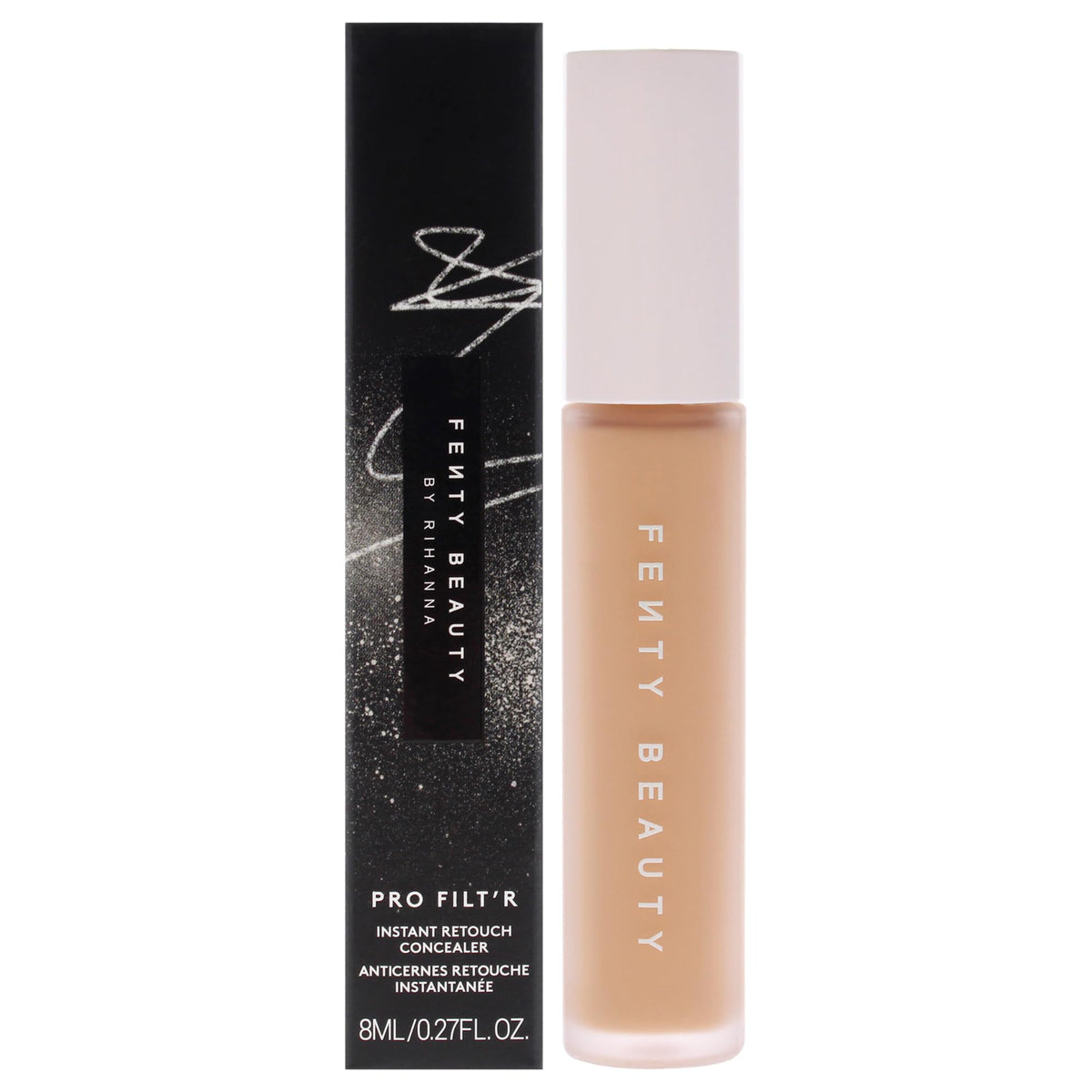 Pro Filtr Instant Retouch Concealer - 260 Medium With Neutral Undertone by Fenty Beauty for Women - 0.27 oz Concealer
