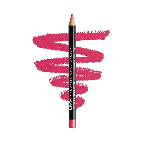 NYX PROFESSIONAL MAKEUP Slim Lip Pencil, Long-Lasting Creamy Lip Liner, Edge Pink, 0.04 oz Beauty & Personal Care NYX PROFESSIONAL MAKEUP