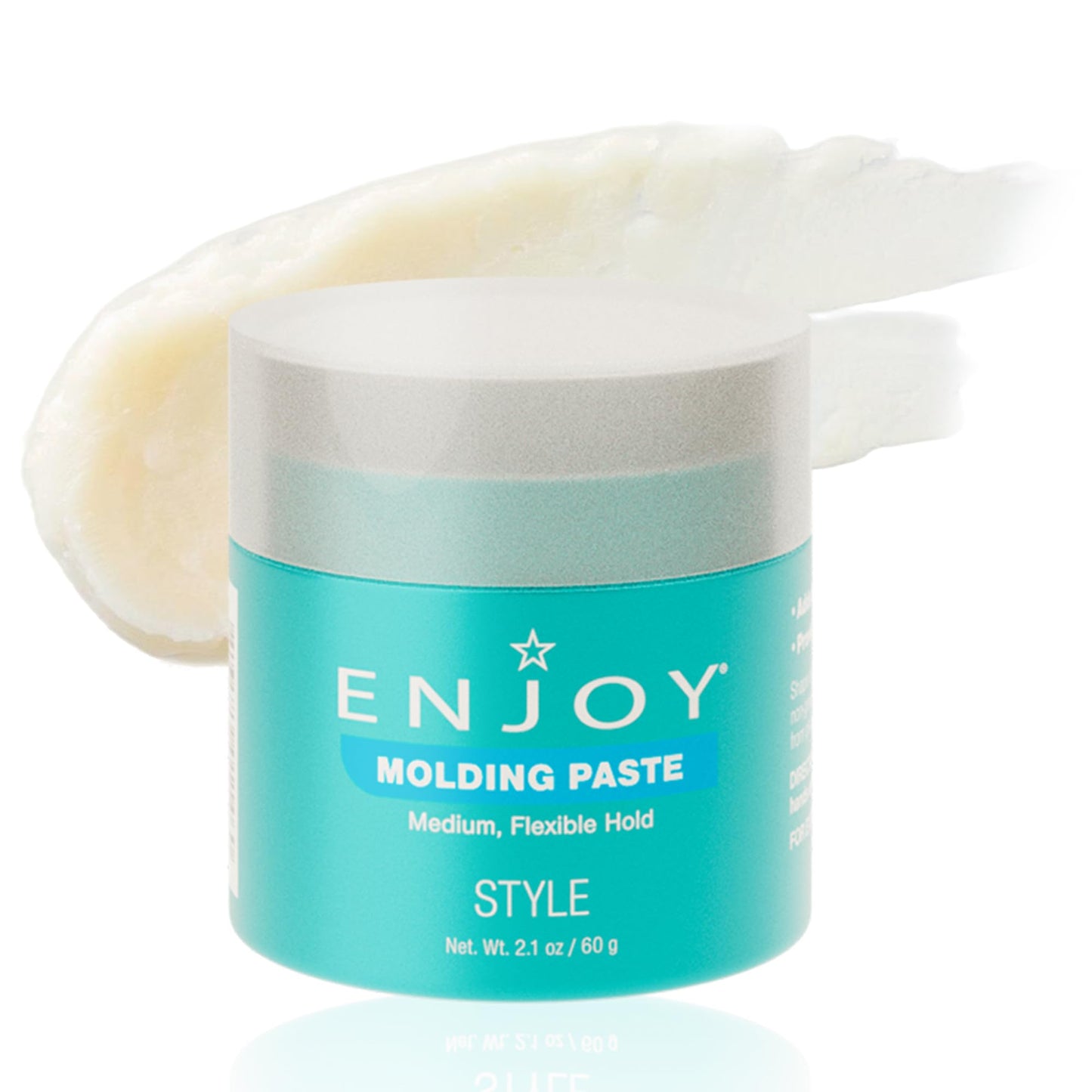 Enjoy Molding Paste - Non Greasy Flexible Moveable Texture - Medium Hold Incredible Shine All Day (2.1 Oz) Beauty & Personal Care Enjoy