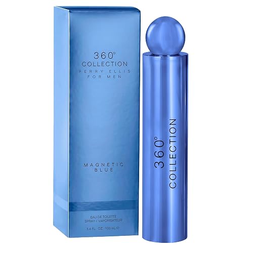 Perry Ellis 360° Collection Magnetic Blue - 3.4 fl oz / 100 ml Eau de Toilette Beauty & Personal Care Perry Ellis