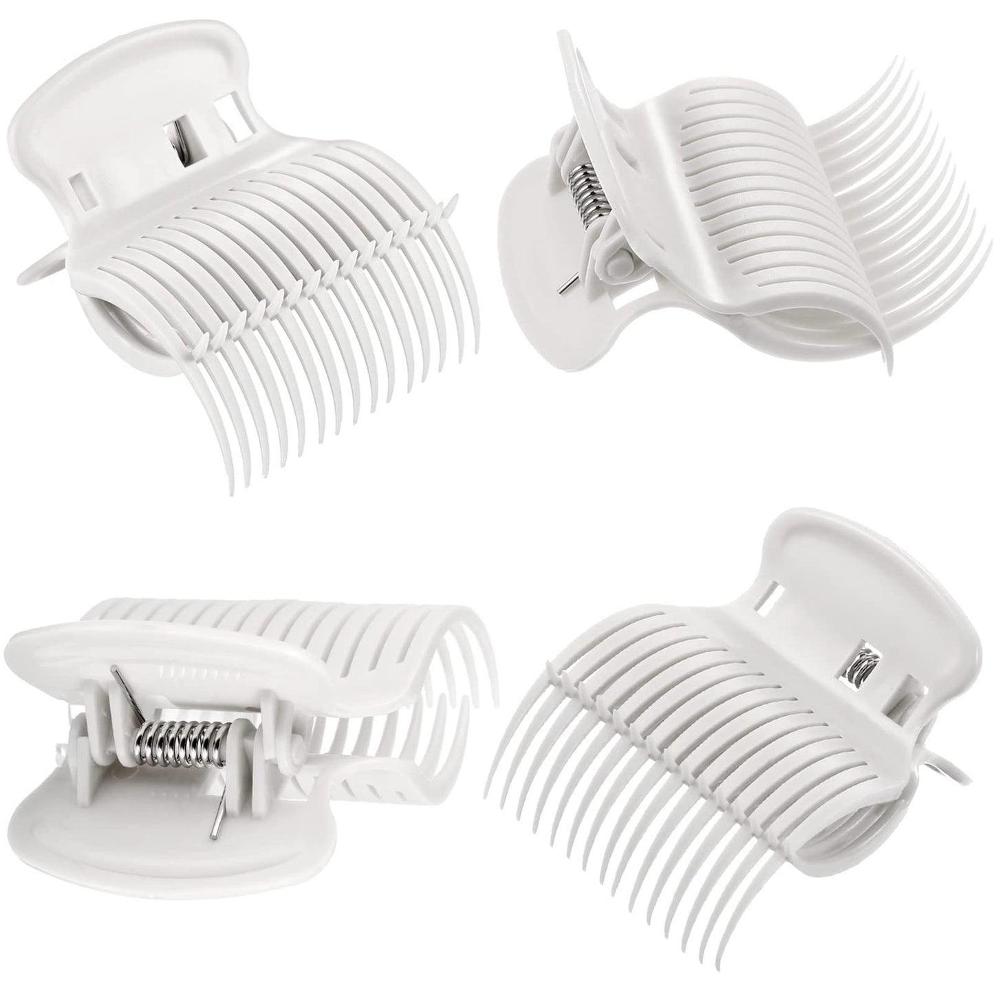 12 Pieces Hot Roller Hair Curler Claw Clips Replacement for Small, Medium, Large and Jumbo Rollers holding Women Girls Hair Section Styling Beauty & Personal Care Syhood