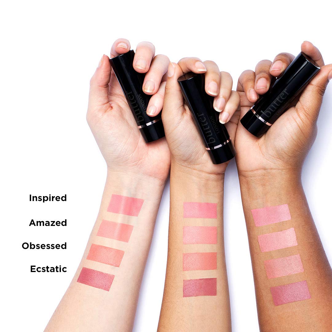 butter LONDON Plush Rush Blush & Lip Makeup Stick, Inspired, Buttery Smooth Formula, Nourishing Shea & Mango Butter, Cruelty, Gluten & Paraben Free Beauty & Personal Care butter LONDON