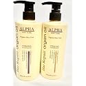 Alpha New York Moroccan Argan Oil Shampoo and Conditioner Set, 16.9 fl oz, Hydrating Hair Care Beauty & Personal Care ALPHA NEW YORK