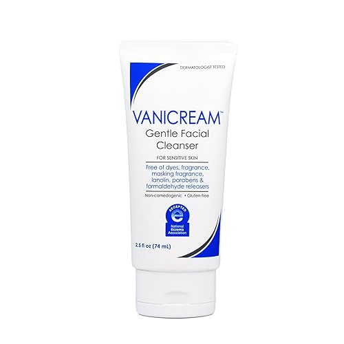 Vanicream Gentle Facial Cleaner, 2.5 Fl Oz, Formulated without Common Irritants for Sensitive Skin, Removes Makeup, Dirt & Excess Oils Beauty & Personal Care Vanicream