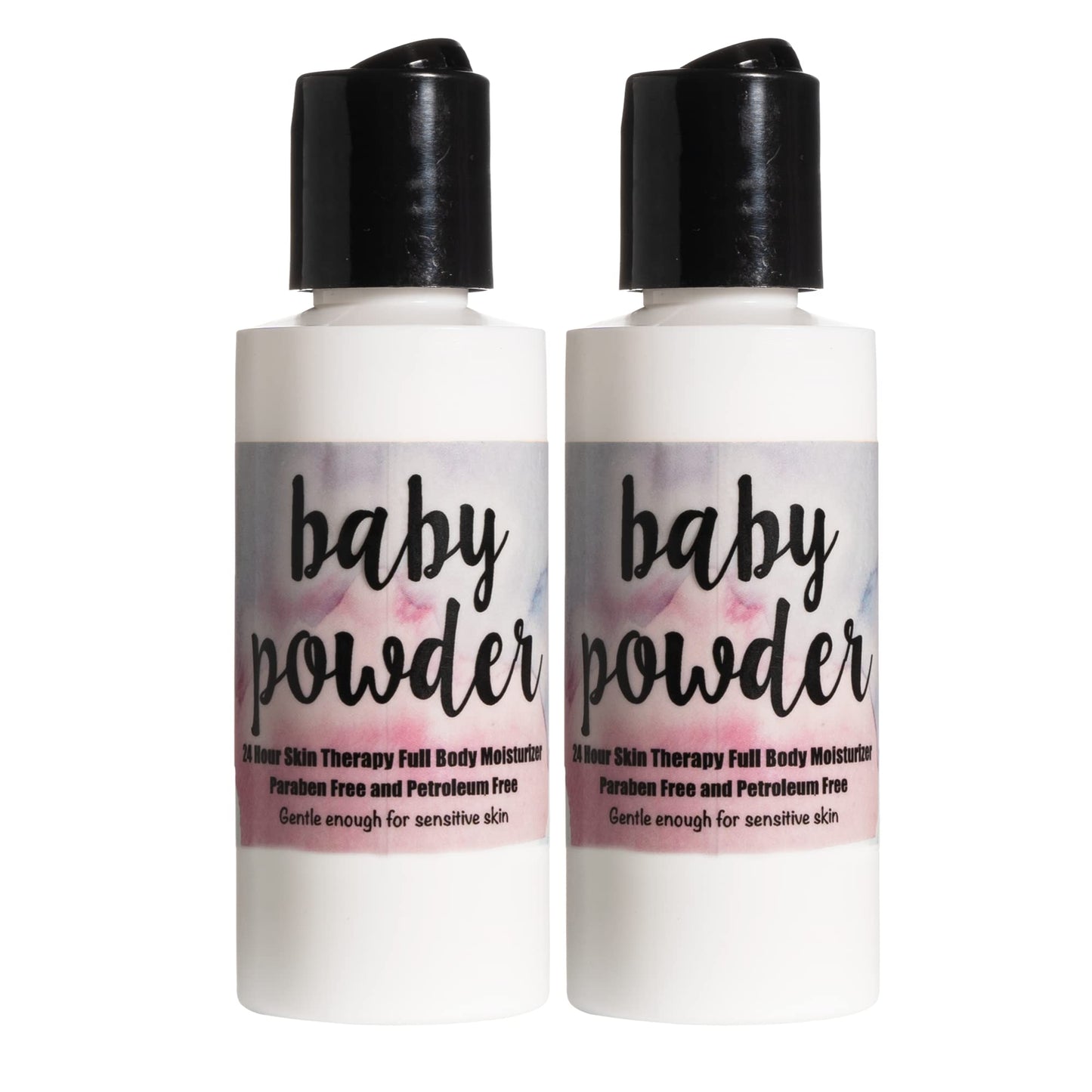 The Lotion Company 24 Hour Skin Therapy Lotion, Full Body Moisturizer, Travel Size, Paraben Free, Made In USA, Baby Powder Fragrance, 2 oz. (Pack Beauty & Personal Care The Lotion Company