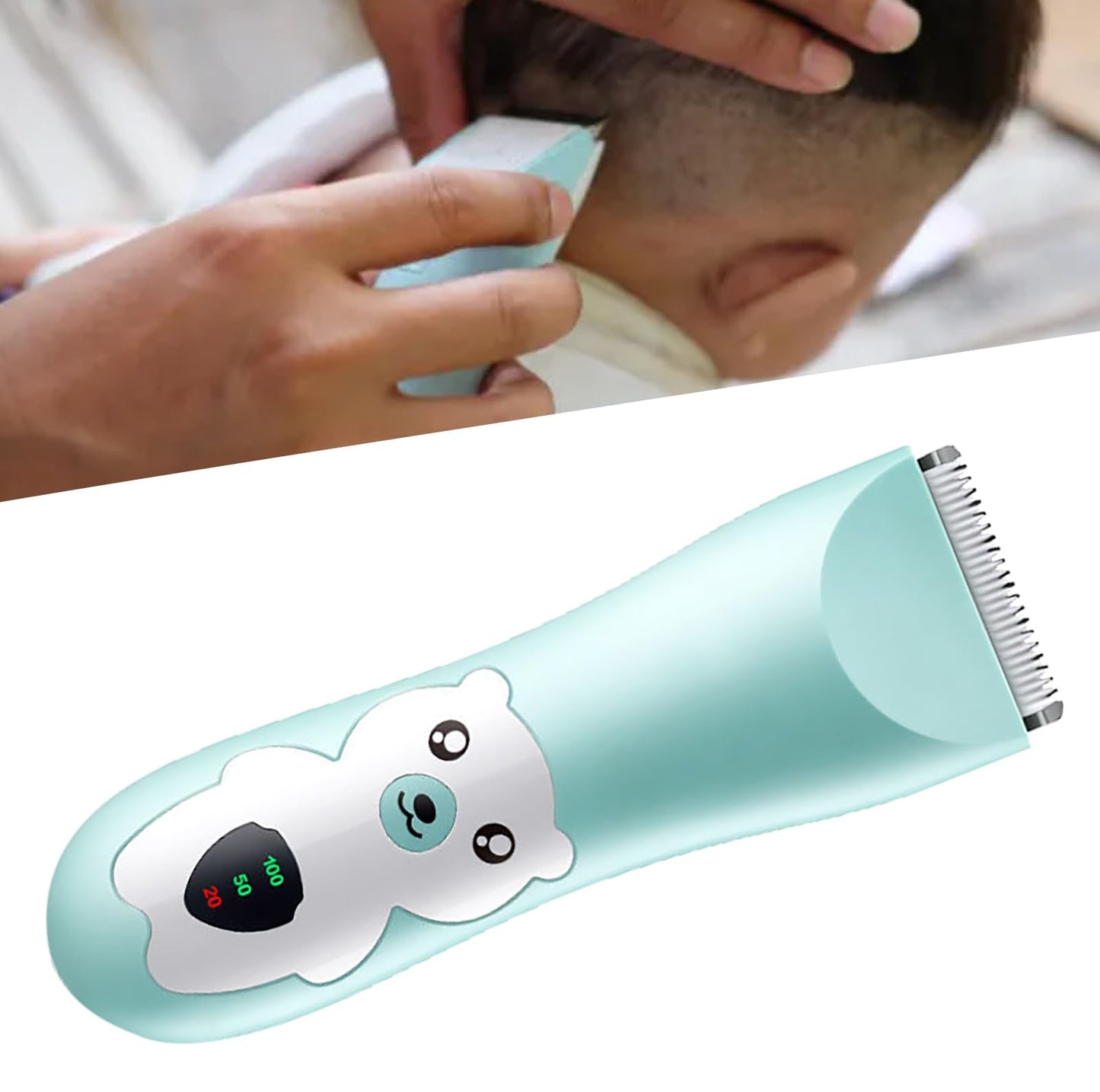 Dioche Baby Hair Clippers Ultra Quiet, Safe Electric Hair Trimmer for Kids & Infants, Low Noise Hair Cutting Kit for Children, Cordless Portable Hair Beauty and Personal Care Dioche