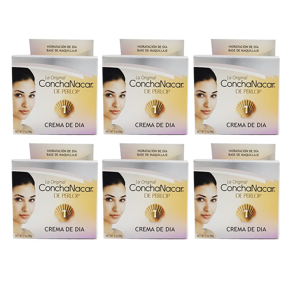 Perlop Concha Nacar No. 1 Day Cream 2 ounces (6 JARS) Beauty & Personal Care PERLOP