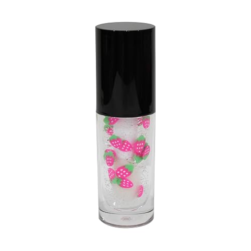 Ketiara Strawberry Flavor Big Brush Wand Hydrating Non-sticky Premium Clear Lip Gloss Infused With Hyaluronic Acid Beauty & Personal Care Ketiara