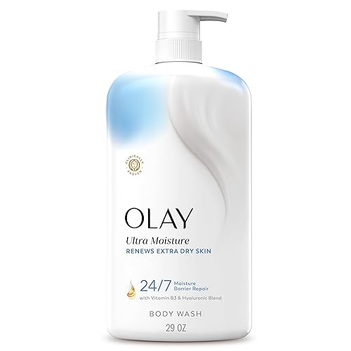 Olay Body Wash for Women, Ultra Moisture, Renews Extra Dry Skin, 24/7 Moisture Barrier Repair, Hydrating Formula for Visibly Healthy Soft Skin Beauty & Personal Care Olay