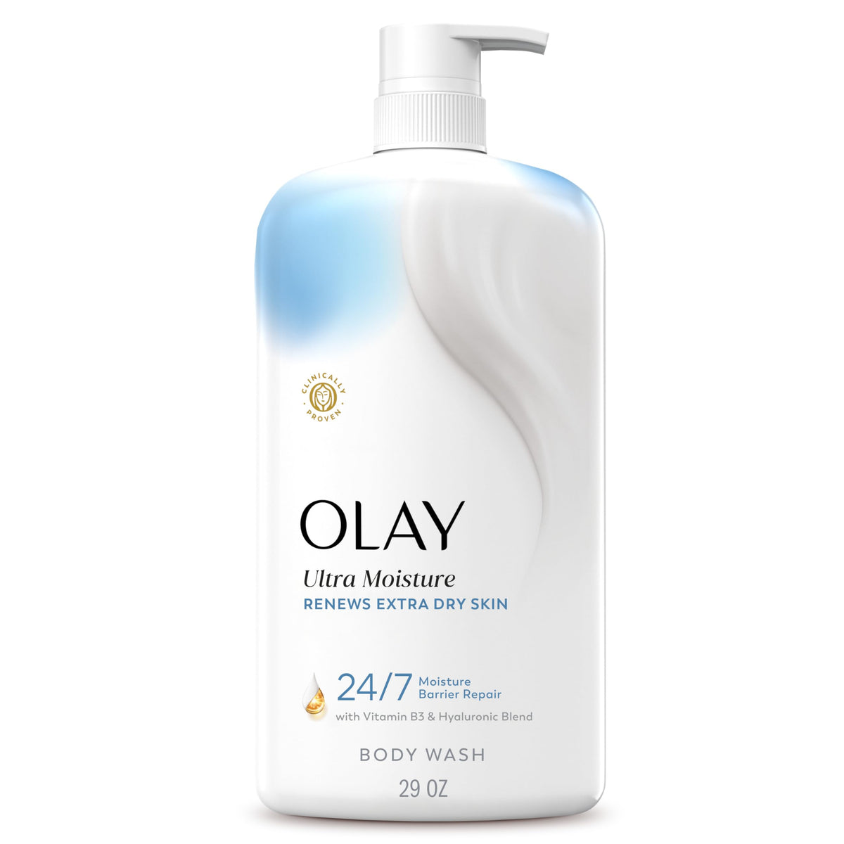 Olay Body Wash for Women, Ultra Moisture, Renews Extra Dry Skin, 24/7 Moisture Barrier Repair, Hydrating Formula for Visibly Healthy Soft Skin Beauty & Personal Care Olay