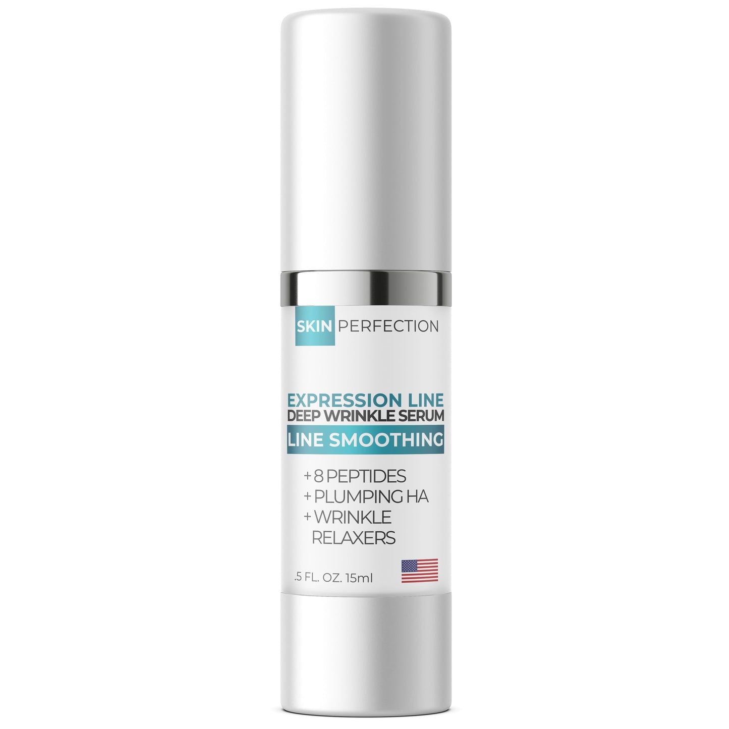 Skin Perfection Multi-Peptide Serum for Face with 8 Clinical-Strength Actives - Reduces Appearance of Expression Lines - Anti-Aging Formula Beauty & Personal Care Skin Perfection