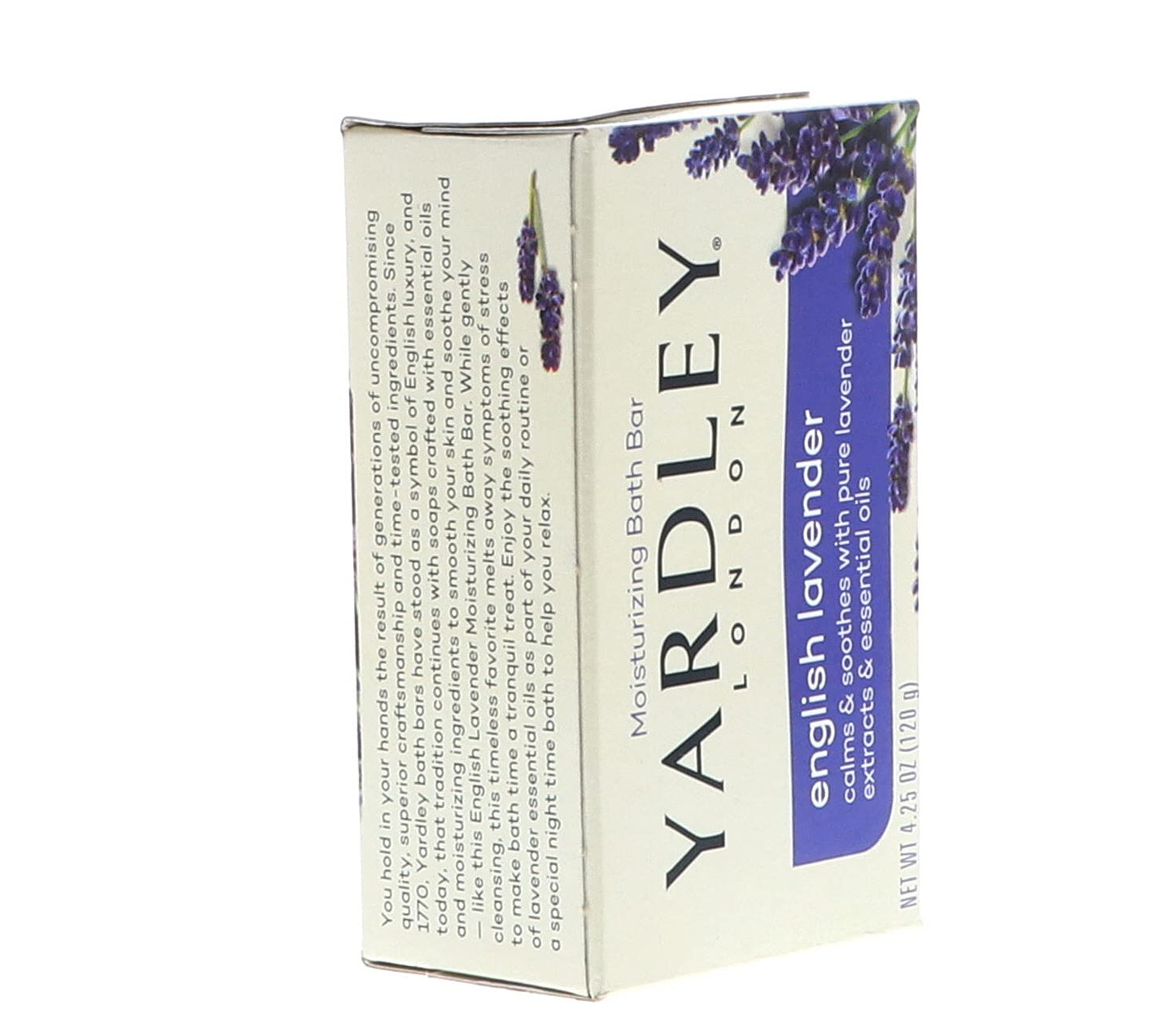 Yardley Bath Bars English Lavender 8oz Beauty & Personal Care Yardley