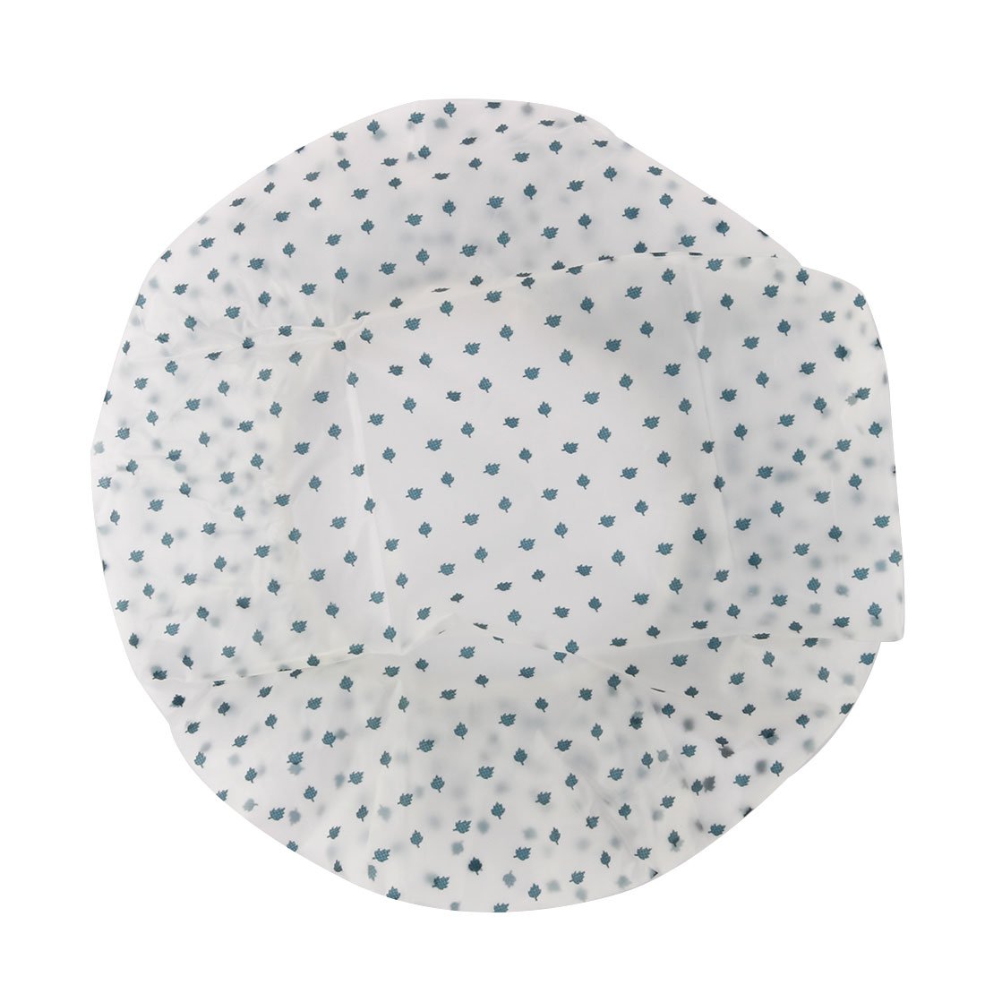 Ruilogod Plastic Leaf Dots Pattern Bathroom Reusable Elastic Water Resistance Shower Hair Cap Hat Green (id: 6b3 ca2 7b7 526 89e Beauty and Personal Care Ruilogod