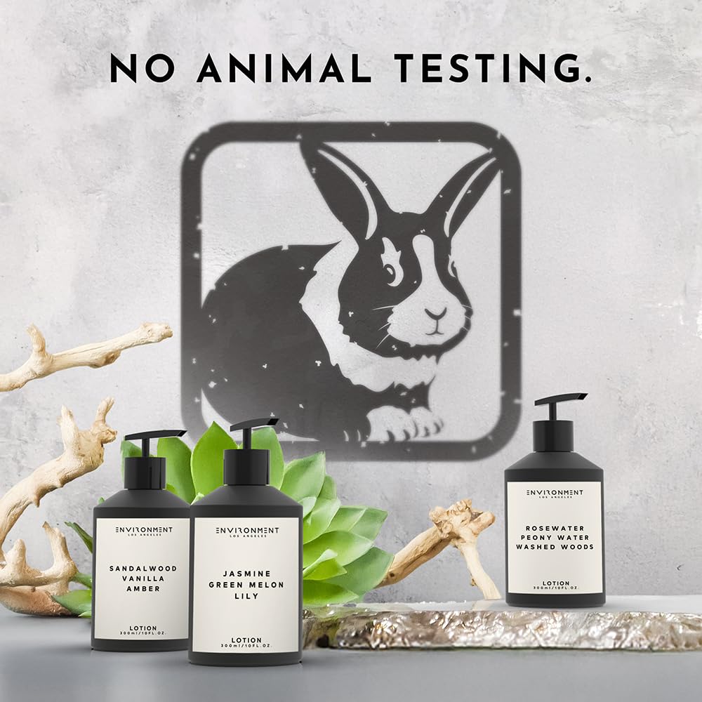 ENVIRONMENT Inspired by 5-Star Resort WN Lotion, 300ml Luxury Scented Lotion (Jasmine | Green Melon | Lily) Bathroom Luxury, Men & Women High-End Body Beauty & Personal Care ENVIRONMENT