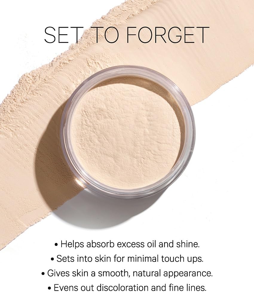 Kevyn Aucoin Smooth & Set Loose Powder with Puff: Universal shade, all skin types & tones. Sheer, lightweight, blends well, blurs imperfections Beauty & Personal Care Kevyn Aucoin