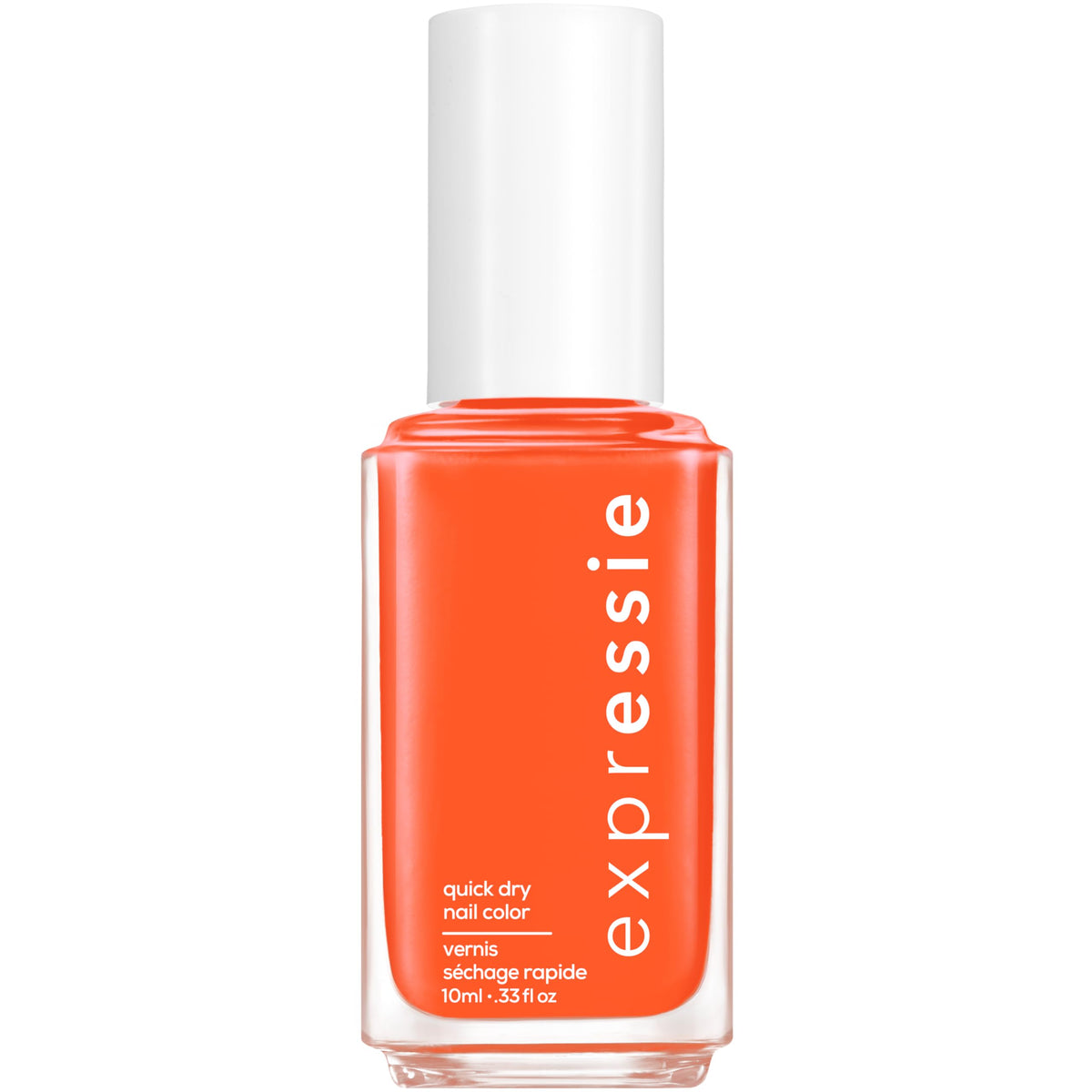 essie Expressie Nail Polish, Quick Dry Orange Nail Polish, Vegan, Catch A Vibe, 0.33 Fl Oz Beauty & Personal Care essie