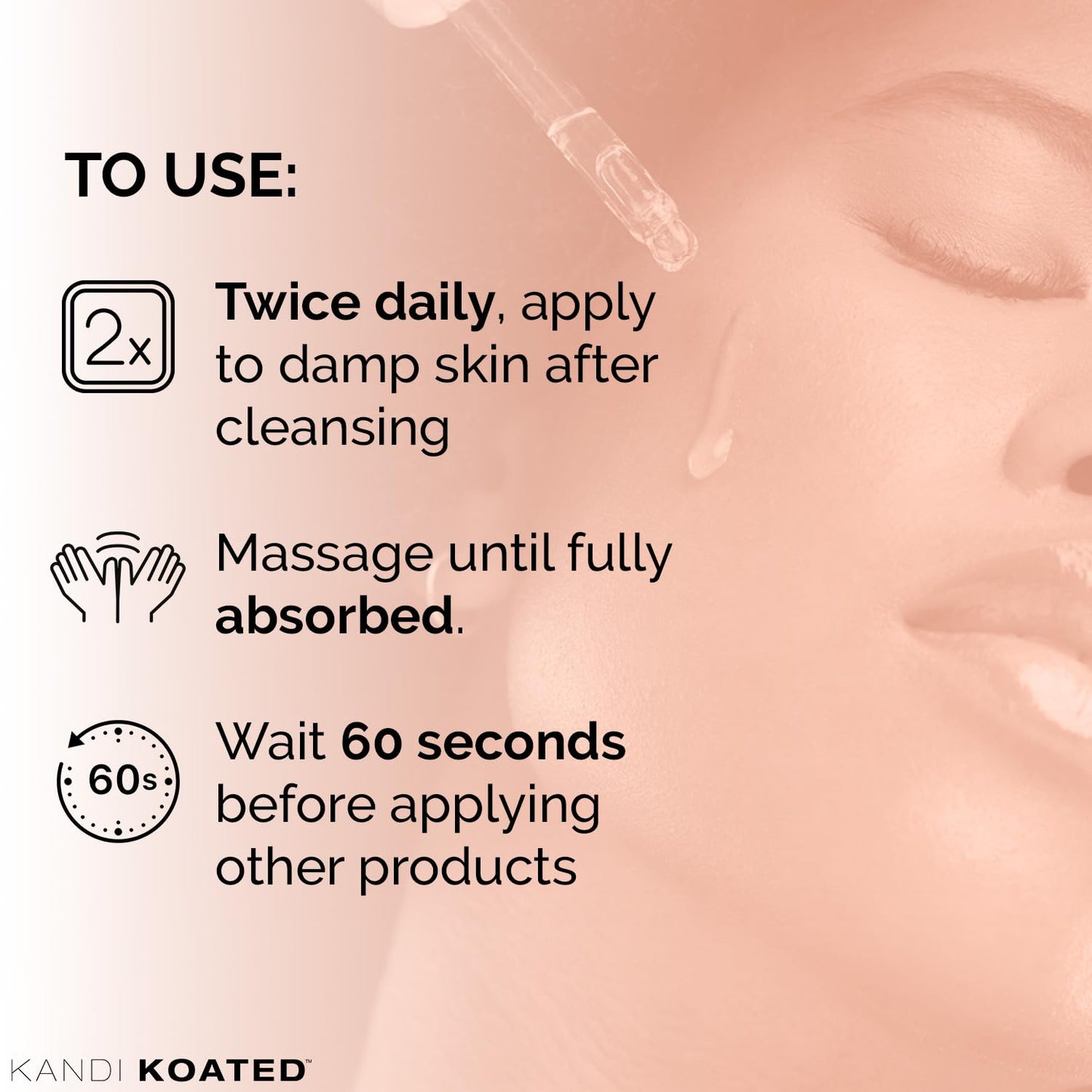 Kandi Koated Age-Renewal Sea Moss Serum by Kandi Burruss - Hydrating Face Serum with Aloe, Hyaluronic Acid & Antioxidants - Vegan, Firming Skincare Beauty & Personal Care Kandi