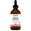 Nutricost Organic Baobab Oil (4 FL OZ) - Nourishing Oil For Hair, Face, & Body, Cold Pressed & Unrefined Beauty & Personal Care Nutricost