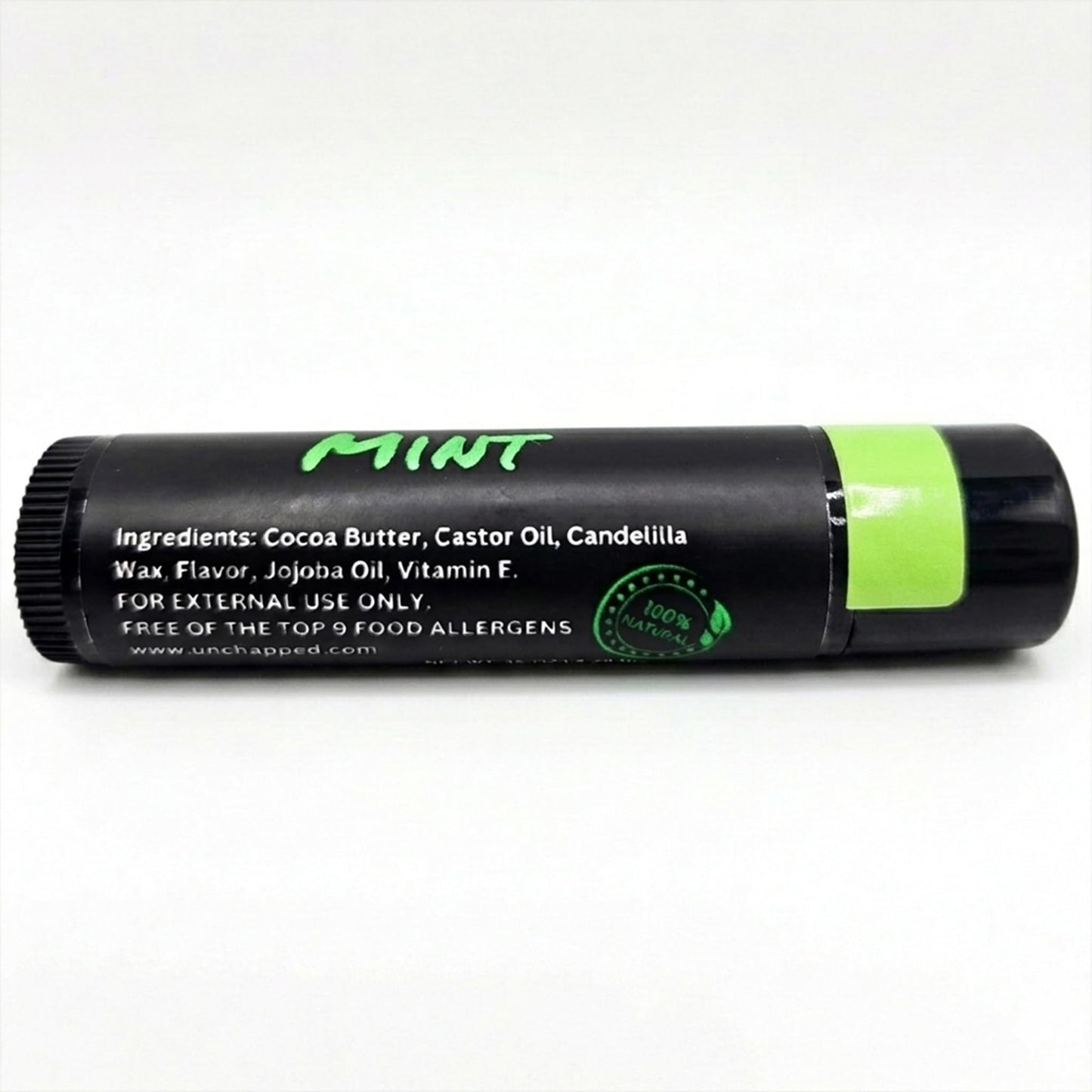 UNCHAPPED Vegan Lip Balm - All Natural and Free of Beeswax, Soy, Nut, and Top 9 Food Allergens (Mint) Beauty and Personal Care UNCHAPPED