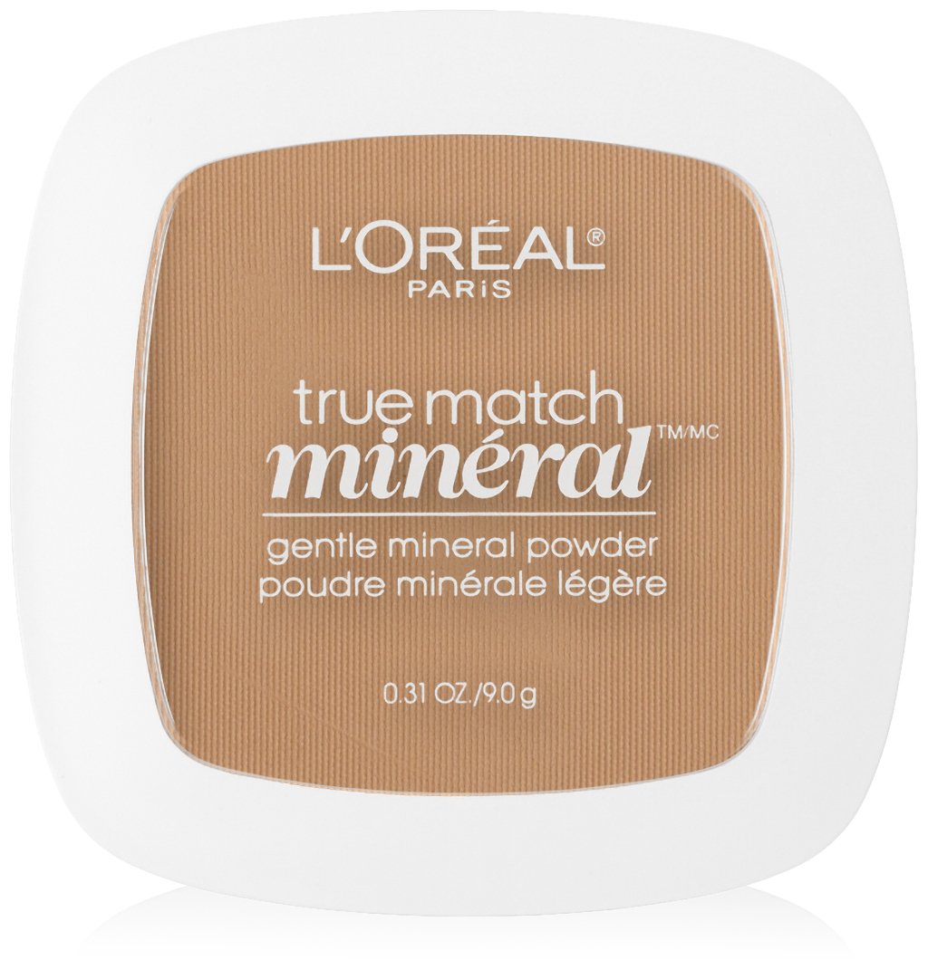 L’Oréal Paris True Match Mineral Pressed Powder, Light Ivory, 0.31 Ounce