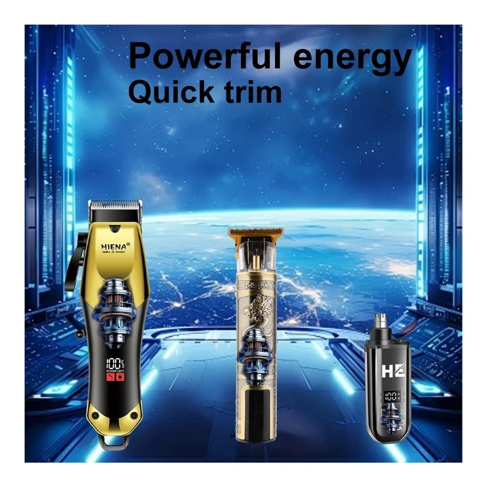 EWKYLSEM Razors Professional USB Charging Trimmer Three-Piece Set, Mini Body Easy to use, Sharp tip Quick Trimming, Designed for The Home Beauty and Personal Care EWKYLSEM